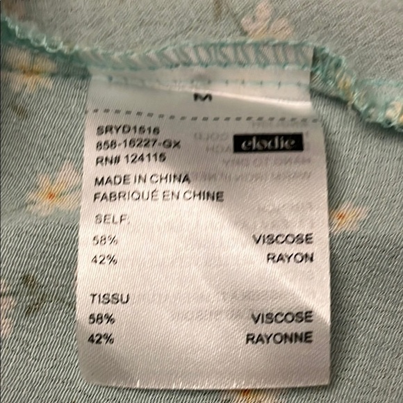 Anthropologie Elodie Daisy Dress Coquette Core Midi Medium - Picture 6 of 6